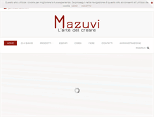 Tablet Screenshot of mazuvi.com